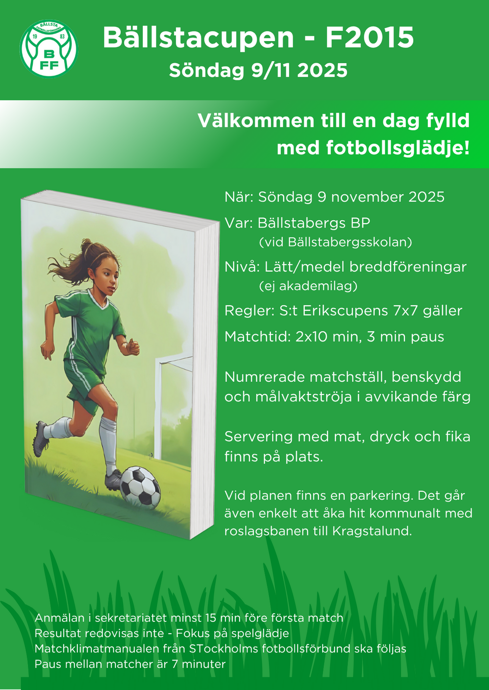 Bällstacupen 9 november 2025 för F2015